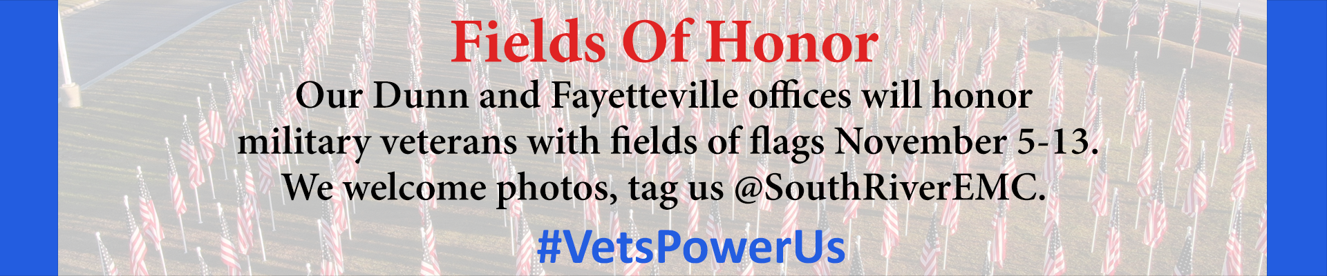 Visit Fields Of Honor